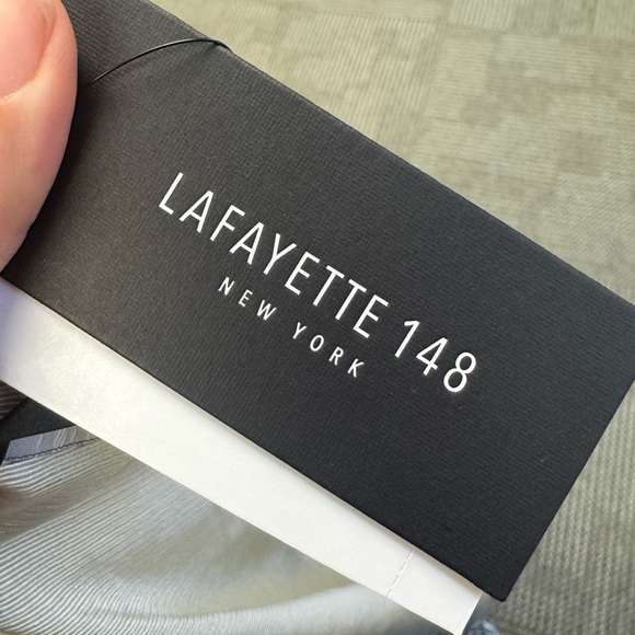 NWT Lafayette 148 New York Raffia Iridescent Open Front Jacket, size XL - Picture 3 of 8